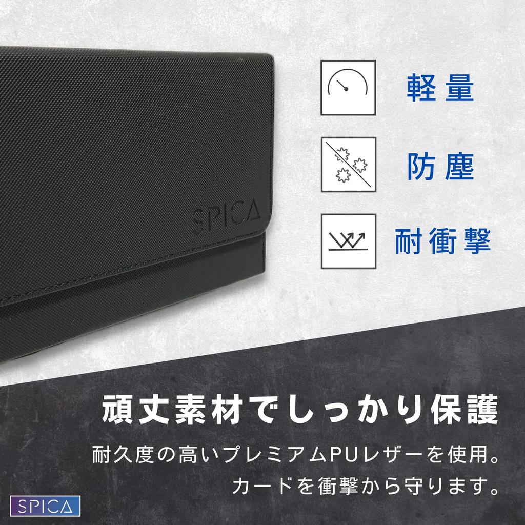 Ящик для хранения SPICA Идеальный размер для магнитного загрузчика Кейс для хранения коллекционных карточек Хранение x - - - - (Черный Красный)