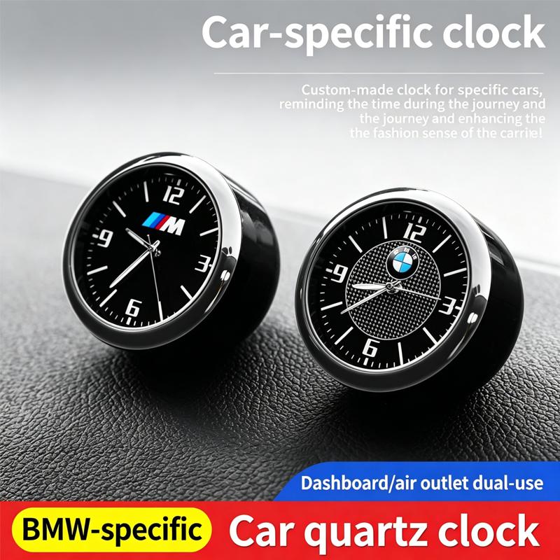 For BMW M X1 X3 Car Interior parts mini Clock Watch Auto Electronic Quartz Watch For BMW 5Series 3Series X5 1Series X3 Series X6 X1 M3 Z4 GT X3 SE9