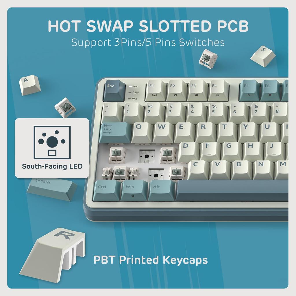 [RK] Беспроводная механическая клавиатура S98 96% – клавиатура