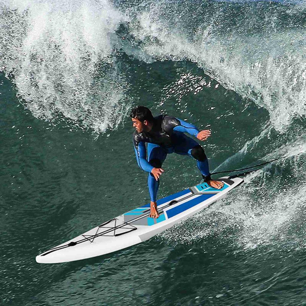 Надувная доска для сапсерфинга SUP 6 дюймов толщиной SUP доска для серфинга серф-набор с веслом серф-плавником и витым лишем