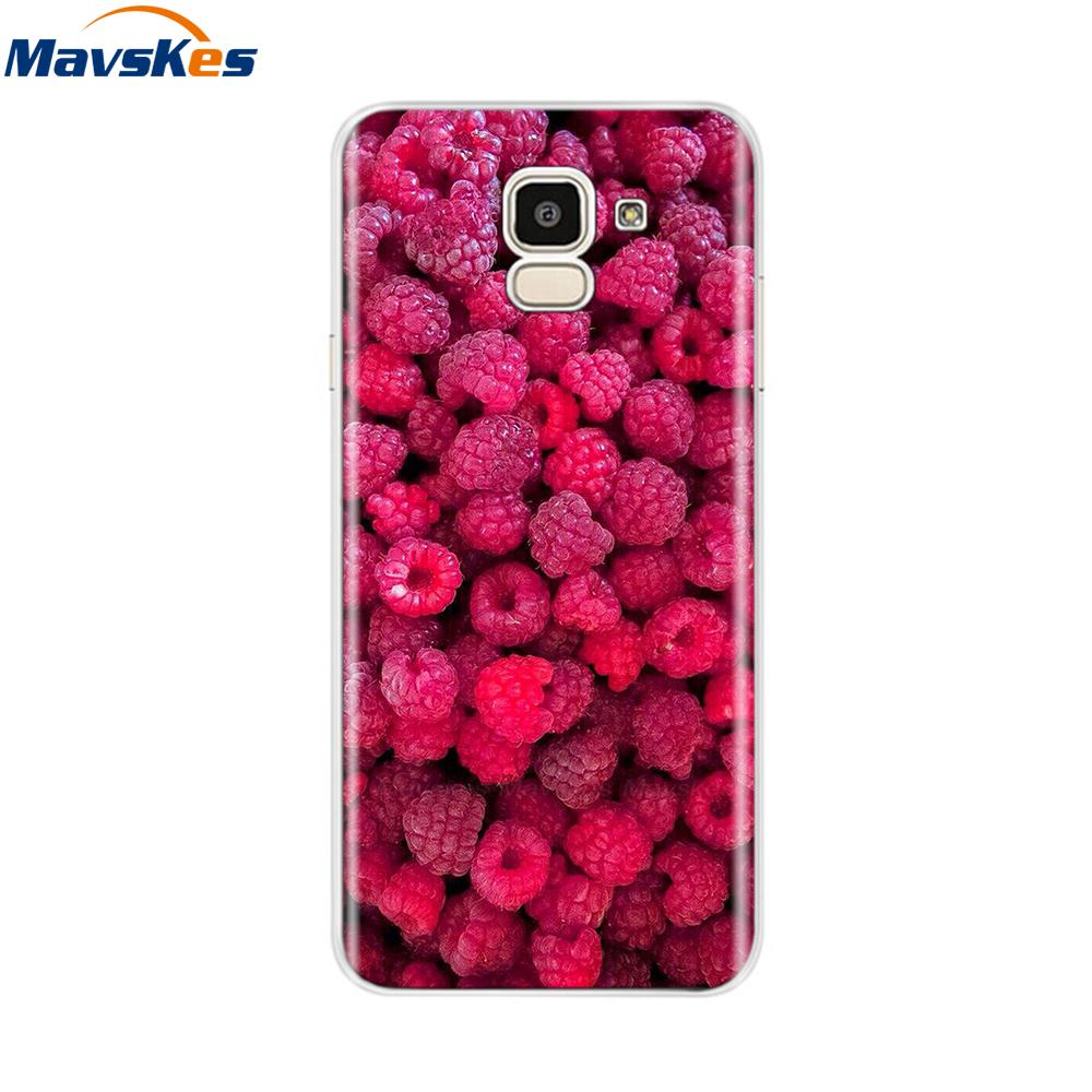 Чехол для Samsung Galaxy J6 2018 Мягкая задняя крышка из ТПУ-силикона sДля Coque Fundas Samsung J6 2018 J6 Plus 2018 Мягкие чехлы для телефона