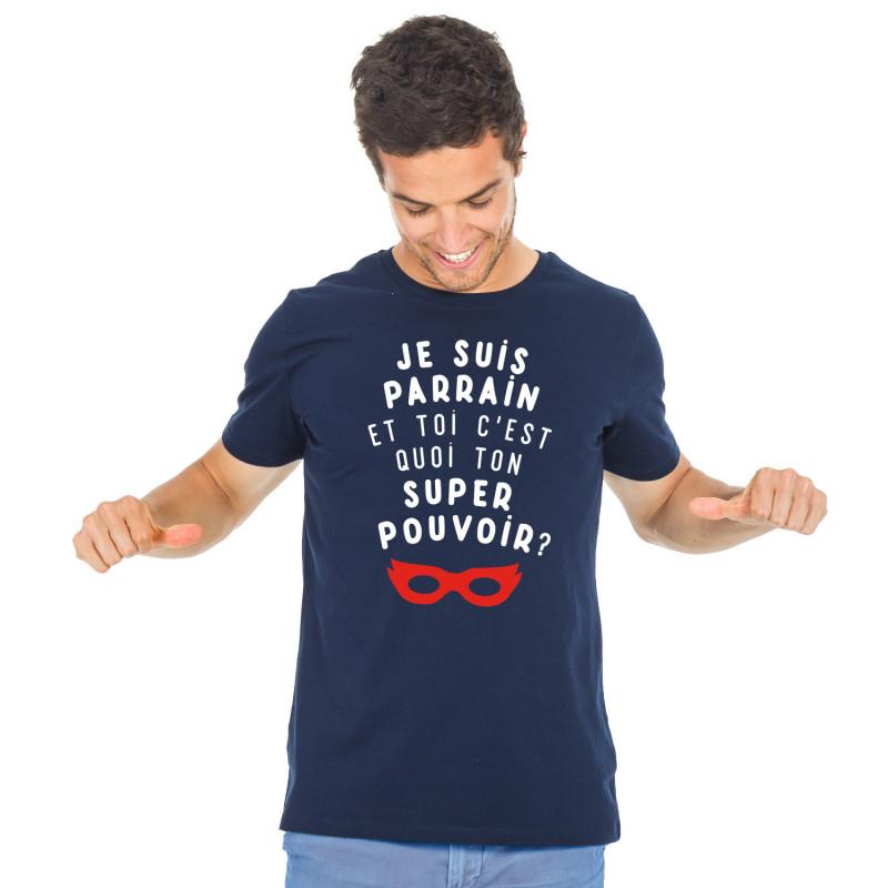 Мужская футболка - Я СПОНСОР, А КАКАЯ У ВАС СУПЕРСИЛА?