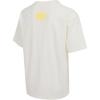 Converse T Shirts Men's Ecru Crew Neck Straight Fit MCJ644-W2Y