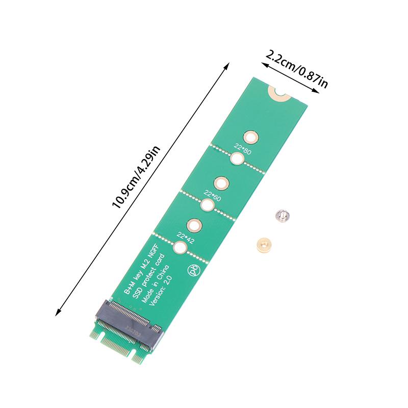Плата-адаптер M.2 SATA/NVME PCI-E Протокол SSD Карта расширения B KEY/M KEY Карта расширения интерфейса Золотой палец Тестовая защитная карта