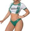 Womens Cute Cosplay Uniform Lingerie Set - Blue Pink Green S-XL