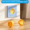 Защитные колпачки для розеток с защитой от детей, силиконовый пылезащитный чехол, защитная крышка для розеток с защитой от детей для вилок ЕС