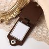 Photo Frame Key Chains PU Leather Car Key Ring Couples Friends Gifts Photo Keyring  Men