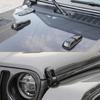 Накладка на капот двигателя, защелка, кронштейны, защелка, крышка для Jeep Wrangler JL JLU Sports Freedom Sahara Rubicon Gladiator JT 2018+