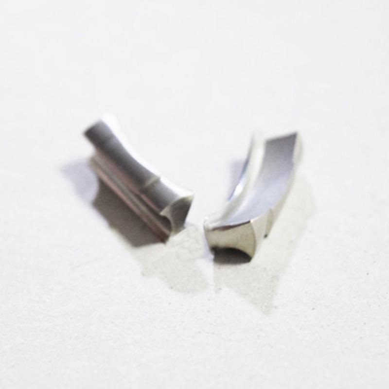 2 шт., 20 мм, 21 мм, матовое серебро, изогнутая концевая ссылка, только для 40 мм, 41 мм, новый ремешок для часов Submariner, резиновый кожаный ремешок