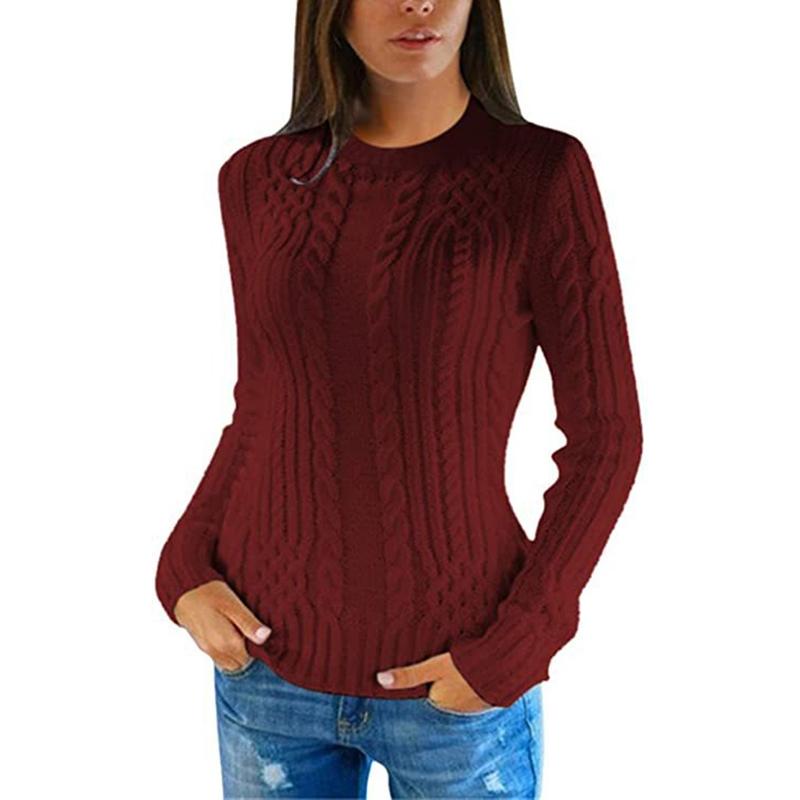 Autumn New Slim Fit Turtleneck Knitted Sweater Women Winter Long Sleeve Fashion Women Pullover Sweaters Elegant Soft Warm Lady Knitwear Jumpers 25068