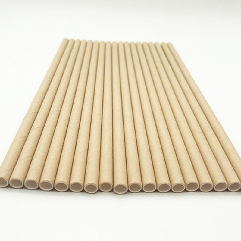 25/50 шт. одноразовые бумажные трубочки для детского душа, свадьбы, дня рождения, украшения, принадлежности, винтажные трубочки для питья