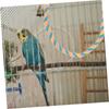 Cockatiel Cage Toy Parrot Climbing Cotton Rope Bird Toy Parrot Hanging Creative Braided Chew Rope
