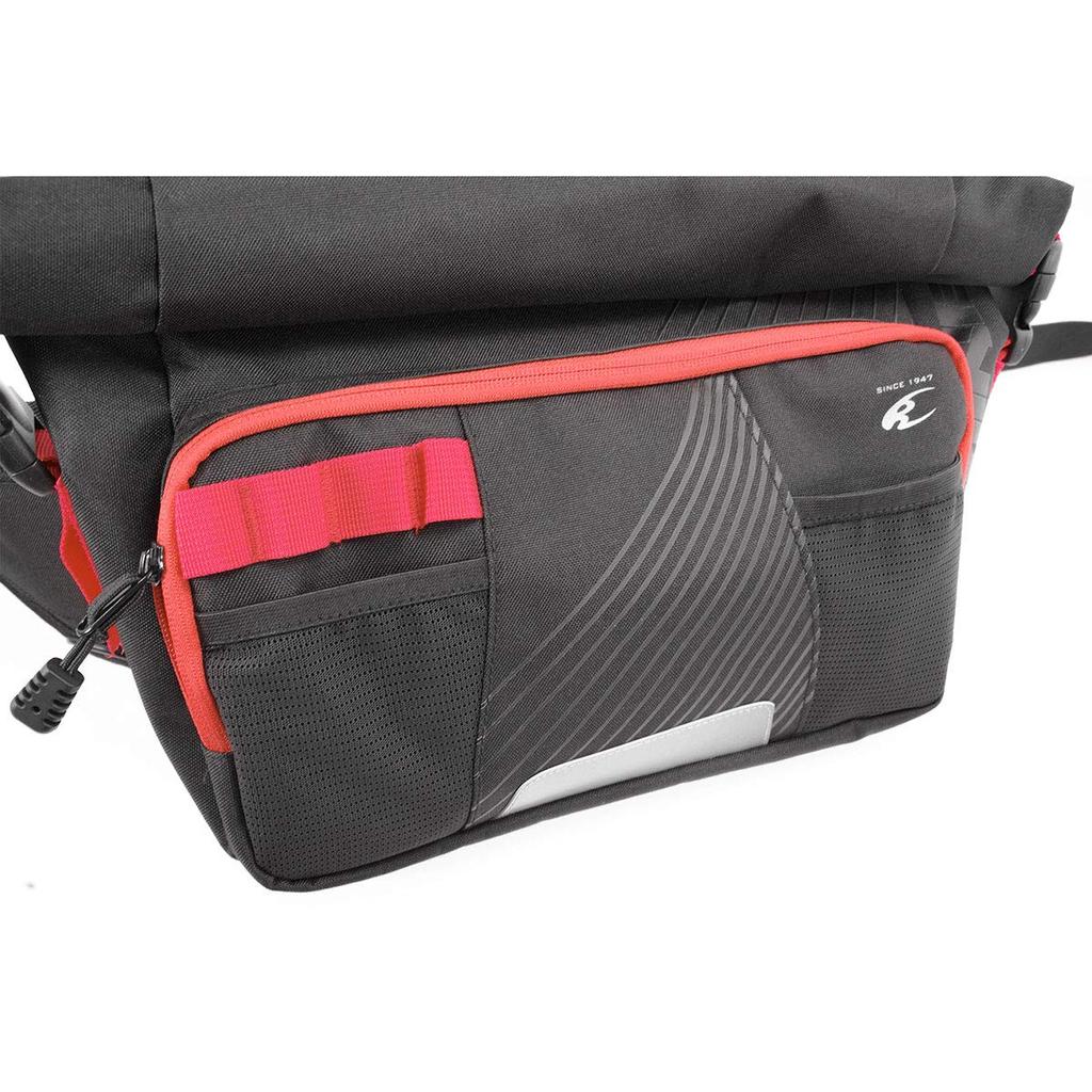 Motorcycle Waterproof Waist Bag 8L Black Free 13003 Waterproof [Komine] SA-244
