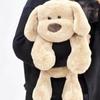 PP Cotton Milk Dog Doll Plush Fluffy Puppy Stuffed Doll Cute Brown Puppy Plush Toys  Birthday
