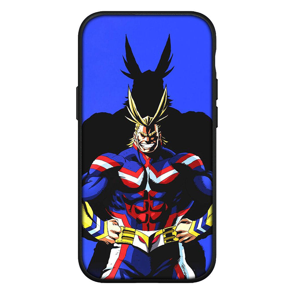 Для Samsung Galaxy S24 S23 iPhone 16 15 14 Xiaomi Redmi Note 13 12 11 10 8 Plus 9 Pro Max X XR чехол для телефона My Hero Academia All Might OPPO Huawei Cover