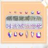 1 Box Sparkling Nail Rhinestones Create Stunning 3D Nail Art with Shiny Faux Crystal Charms for DIY Nail Designs