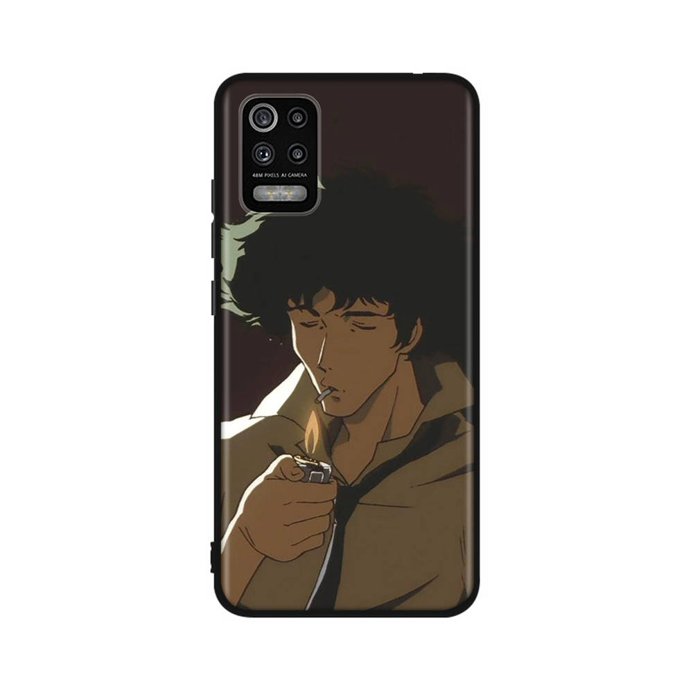 DT45 Cowboy Bebop Case for iPhone 16 15 Plus 14 13 12 11 Pro 8 7 6S 6 SE 5S X XR XS Max Realme C30 C33 C31 9I Huawei P30 Black Soft Cover