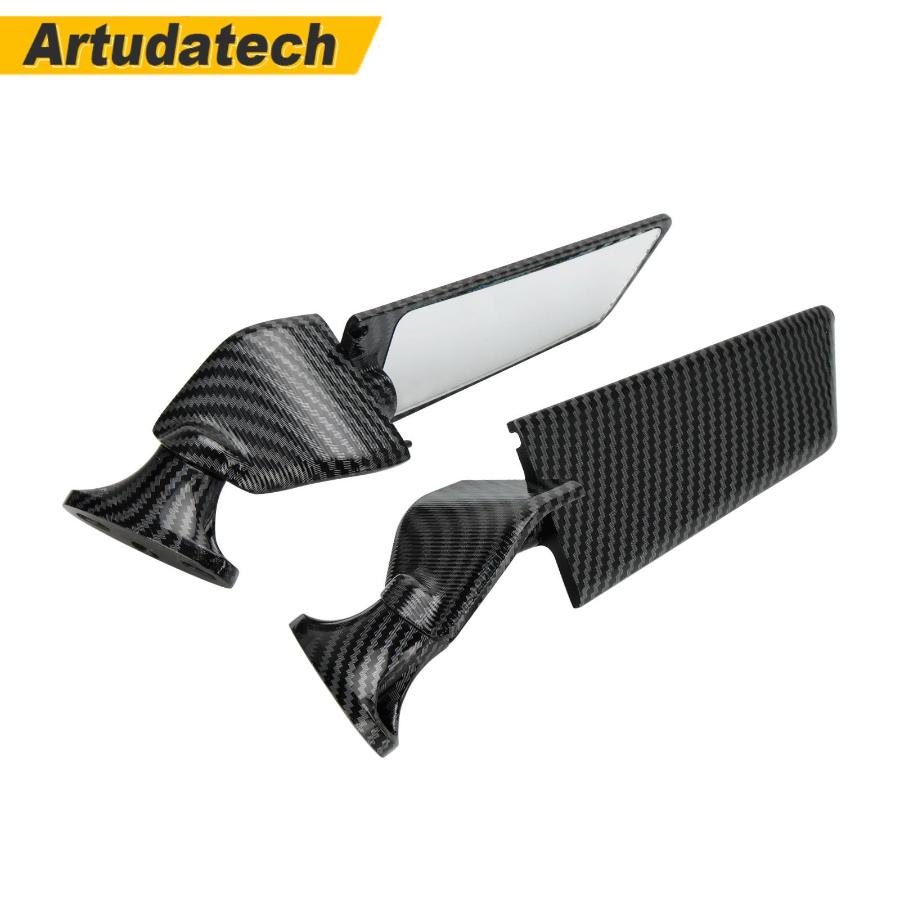 Подходит для Honda CBR1000RR CBR 1000 RR 2004 2005 2006 2007 Мотоциклетное зеркало Модифицированное ветровое крыло Вращающееся зеркало заднего вида