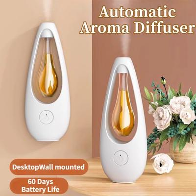 Ароматерапевтический диффузор, автоматический распылитель ароматизатора, увлажнитель воздуха с эфирным маслом, перезаряжаемый для комнаты