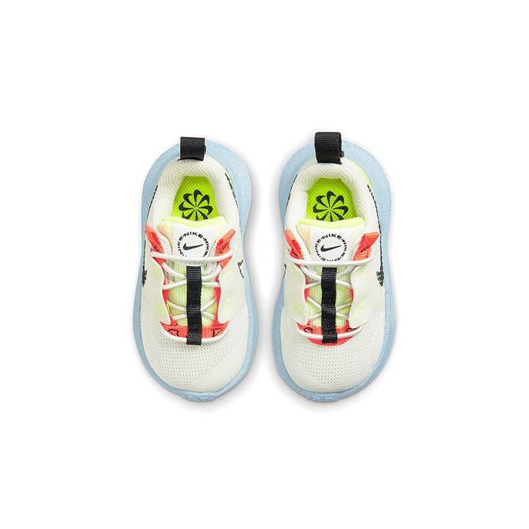 Nike Детские кроссовки Crater Impact TD Light Bone Stone Cream Volt Black DB3553-010