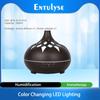 Commercial Modern Design Wood Grain Ultrasonic Mist Aromatherapy Electric Nebulizing Fragrance Essential Oil Air Diffuser