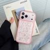 3D Волна Дуга Завиток Блеск Глиттер Прозрачный Прозрачный Чехол Для iPhone 17 Air 16 E 15 14 13 12 Mini 11 Pro Plus Ударопрочный Глянцевый Чехол Для Телефона