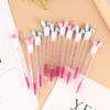Rabbit Eyelash Brush Mascara Wands Spoolies  Tube Make Up Brush Tools