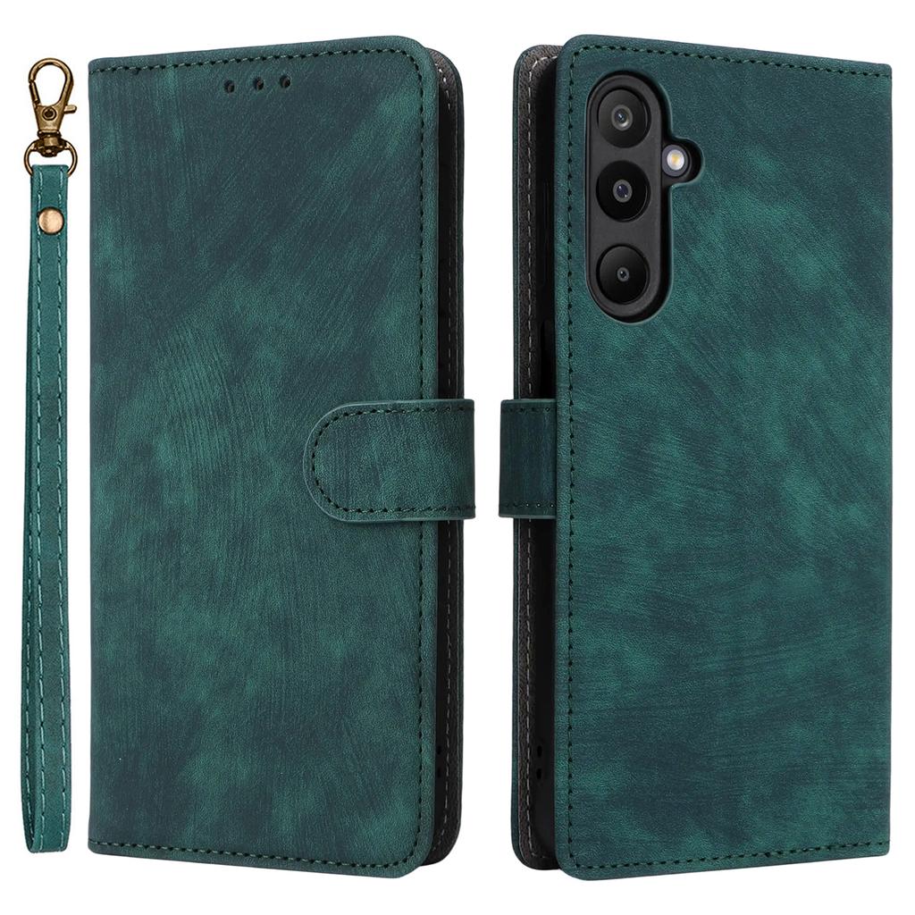 Чехол-кошелек для Samsung Galaxy M16 5G/F16 5G с RFID-блокировкой, обложка-подставка из ПУ кожи с ремешком