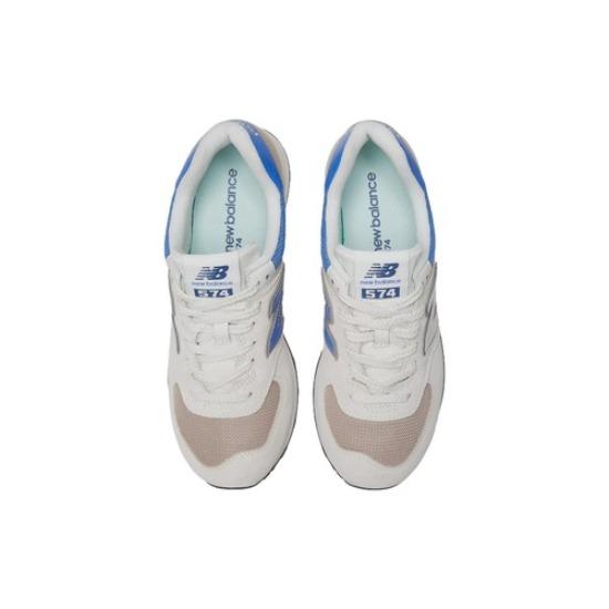 New Balance 574 Низкие Белые Синие - U574UY2