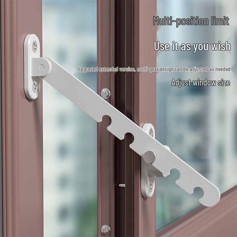 UPVC Child Safety Door/Window Restrictor & Windproof Hook Lock