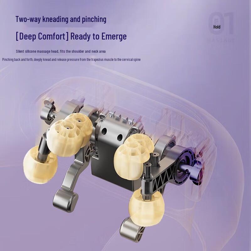 CHIGO 6D Portable Shoulder & Neck Massager with Heat