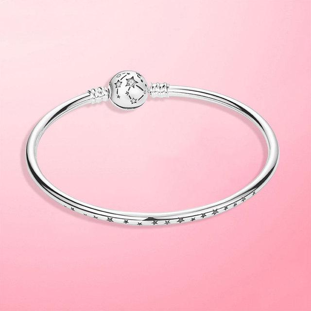 925 Серебряный Оригинальный Браслет Me Fit Brand Me Charm Бусины Мода Узел Бесконечности Женщины Femme Браслет Роскошные Ювелирные Изделия