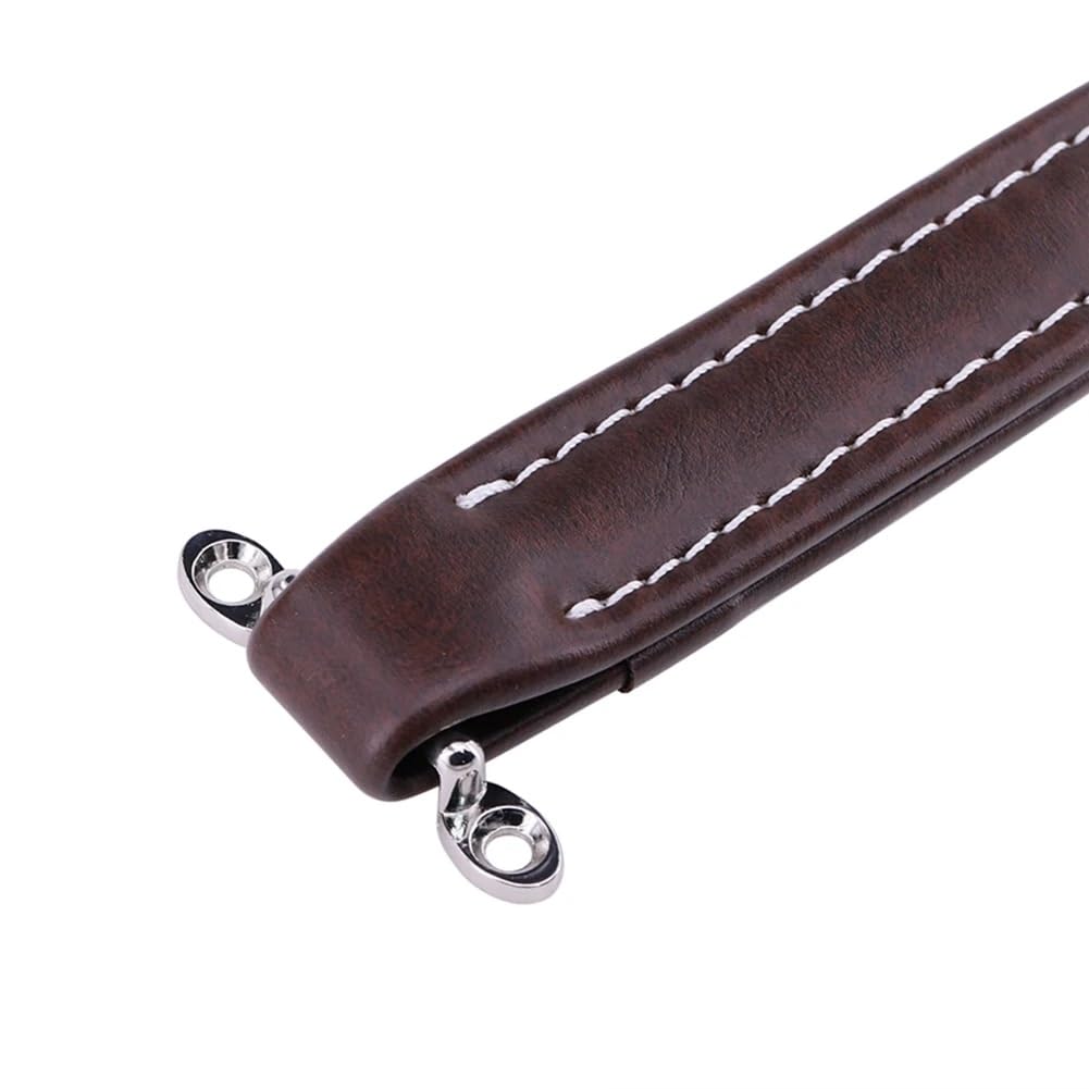 Ручка для гитарного усилителя из искусственной кожи, ручка для гитарного кейса, ручка для PA-оборудования, новые и запасные части (Темно коричневый)