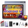 Планшет FEONAL Android 14, модель 10 дюймов, 4G LTE, вызов, планшет Android 14, расширение, 8-ядерный процессор, модель WiFi, 8000 мАч, двойная камера, IPS-экран