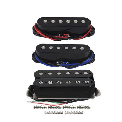 FLEOR 3 шт. Керамические звукосниматели Humbucker для гитары и набор звукоснимателей Single Coil для гитар HSS SSH