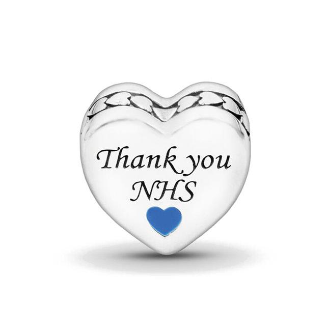 New 925 Silver Heart Shape Love Family Flower Rainbow Diy Fine Beads Fit Original Pendant Charms Silver 925 Bracelet Jewelry