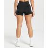 Gymshark Повседневные бесшовные шорты черного цвета B6a8m Bb2j