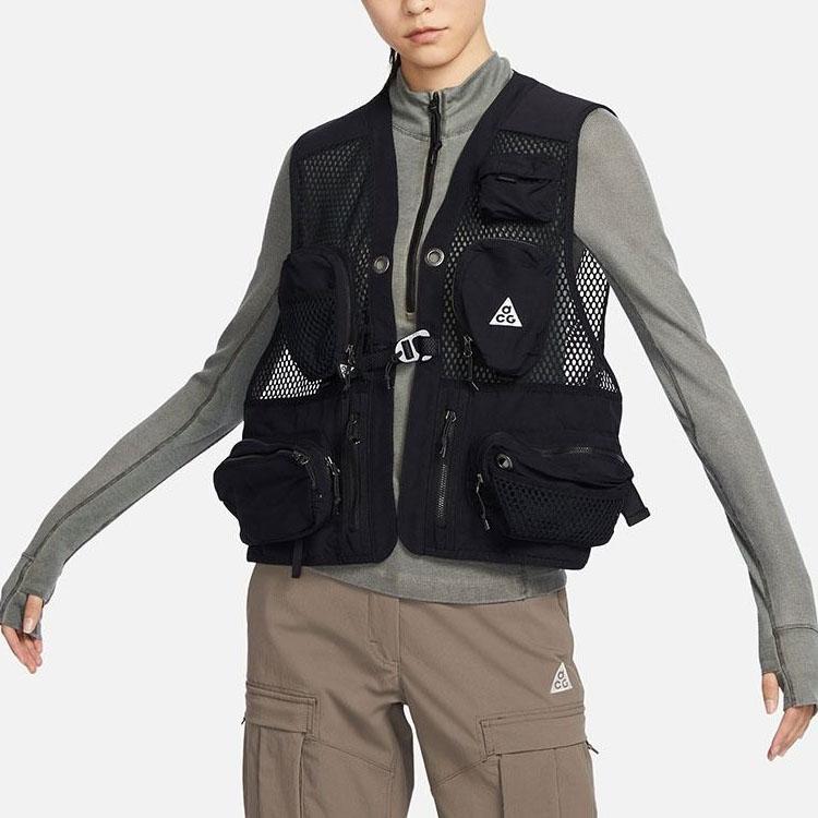 Nike As U Buttles Vest Black (Unisex) Vests DN3920 010