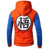 Warm Anime 3d Dragon Ball Z Son Goku Cosplay Jacket Sweatshirt Thick Coat Hoodie