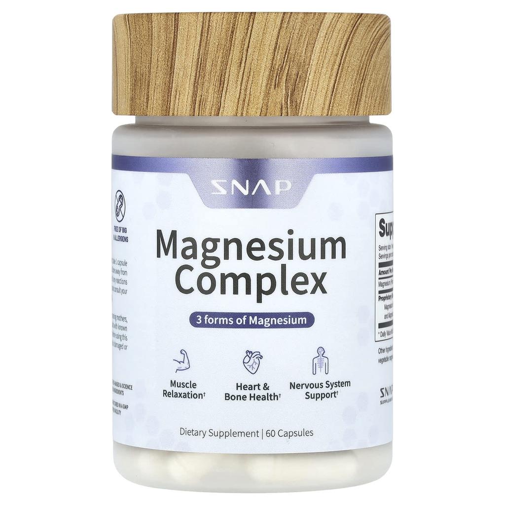 Magnesium Complex, 60 Capsules