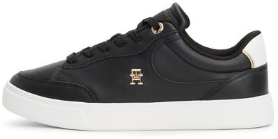 Кроссовки на платформе ESSENTIAL CHIC COURT SNEAKER черно-белые