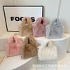 Autumn and Winter Plush Bag Imitation Rex Rabbit Hair Mini Tote Bag Fashionable Versatile Chain Diagonal Span Women's Bag Mao Mao Bag