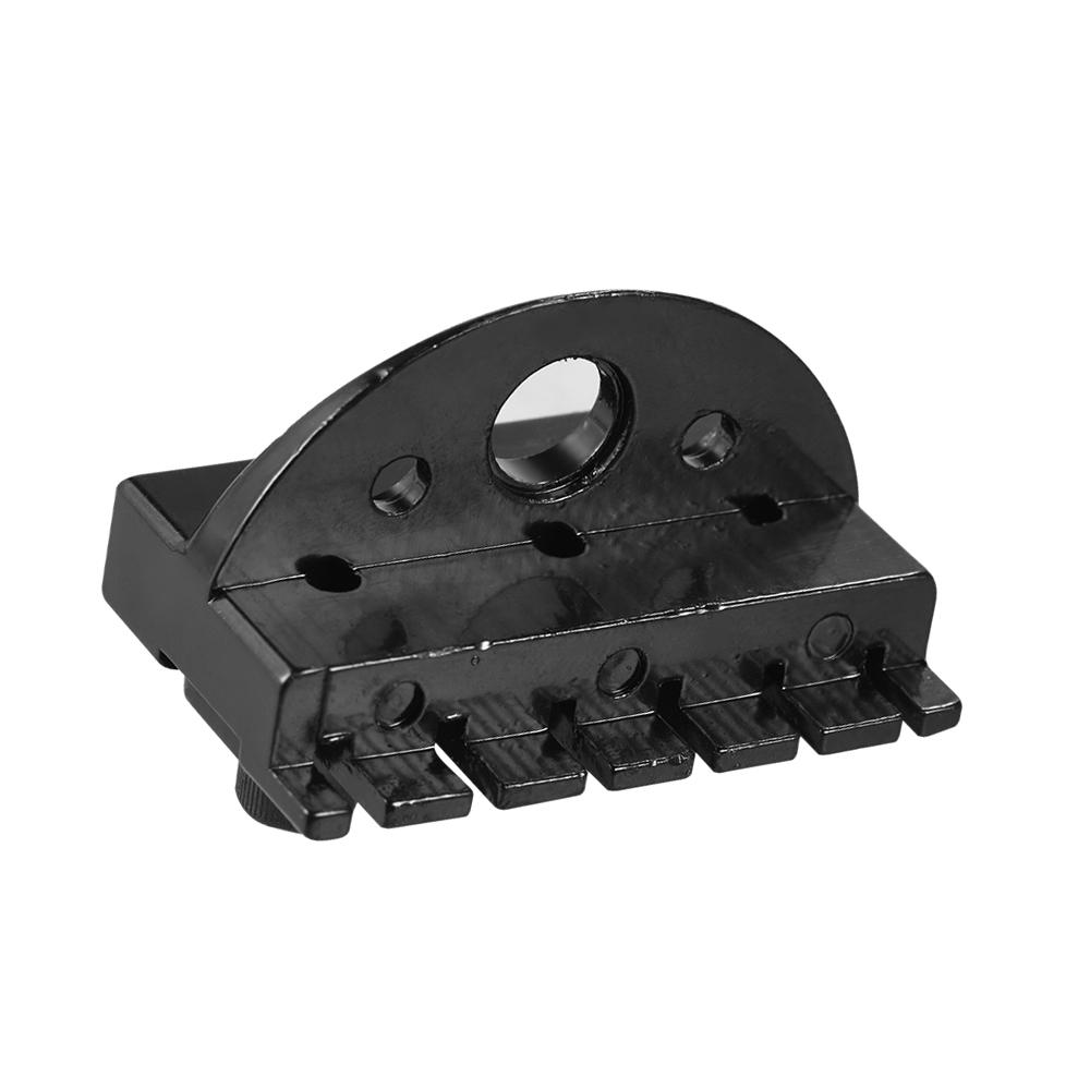 6 String Headless Electric Guitar String Locking Nut Set with 2 Wrench 2 Screw Black