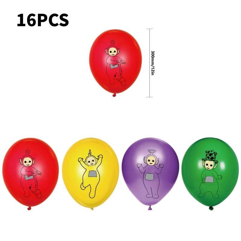 Антенна Набор для украшения детской тематической вечеринки Флаги Баннеры И Воздушные шары