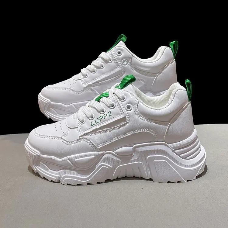 Casual Sports Shoes Women Fashion Soft Bottom  New Breathable  for Women All-match Thick-soled Sneakers Fashion Casual Shoes