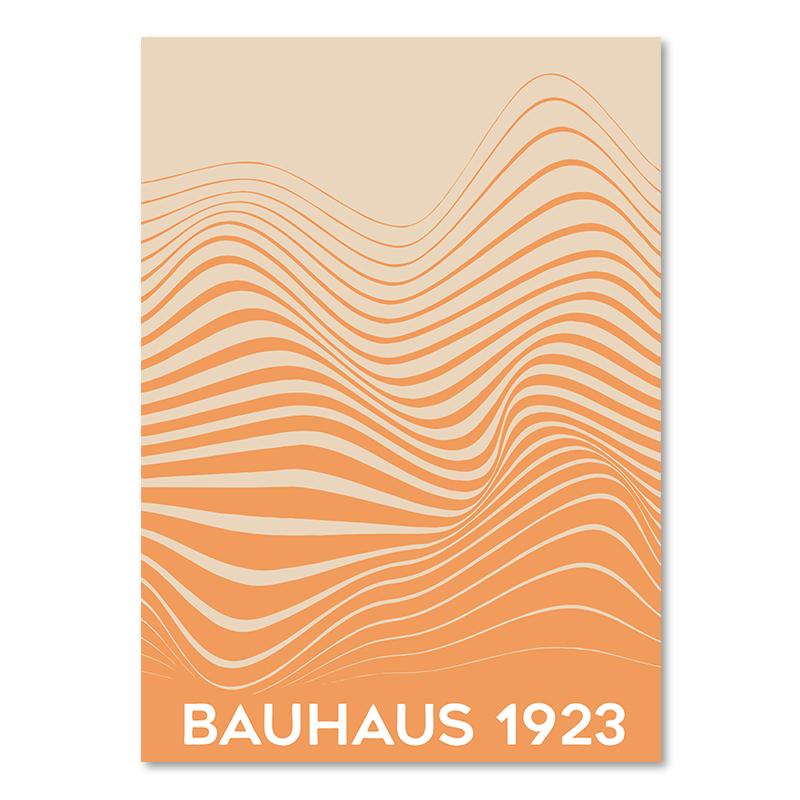 Абстрактные картины на холсте в стиле Баухаус, выставка, архитектурные геометрические постеры и принты, настенные художественные фотографии, украшение для дома, гостиной