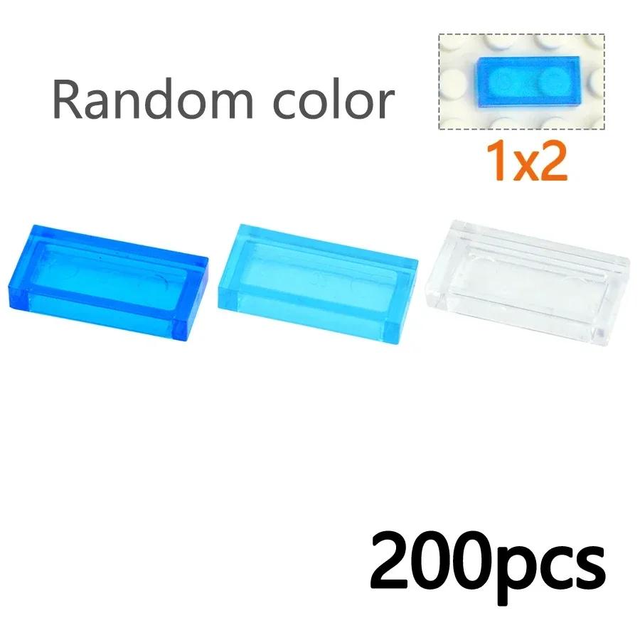 Совместимые 3069 63864 2431 6636 3068 87079 Прозрачные Гладкие 1x2 1x3 1x4 1x6 2x2 2x4 Кирпичики Керамическая Плитка Прозрачные Строительные Блоки