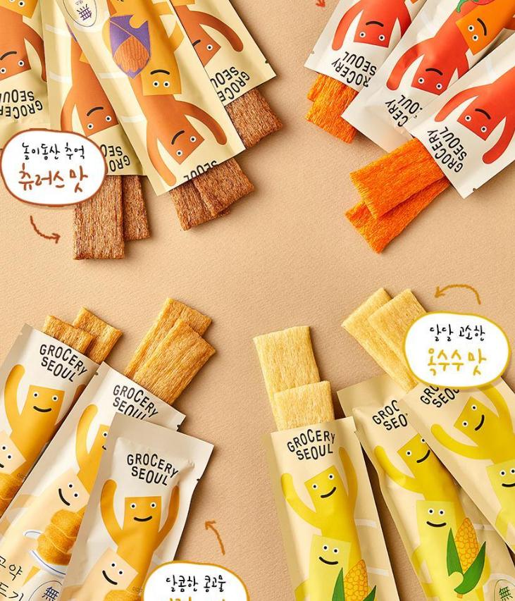 Grocery Seoul Konjac Jelly Snack 35g – Corn & Churros Flavors