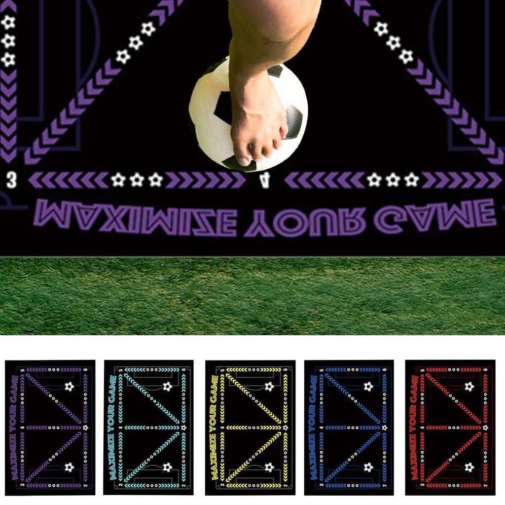 Футбольный коврик для ног, тренировочный противоскользящий коврик, диатомовая грязь, звукоизоляция для помещений, фитнес-коврик, спортивный мяч, контроль ног