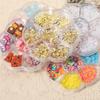 1 Box Nail Accessories Long Lasting Non-Fading Mini Exquisite Mixed Styles Rhinestone Bowknot for Girl
